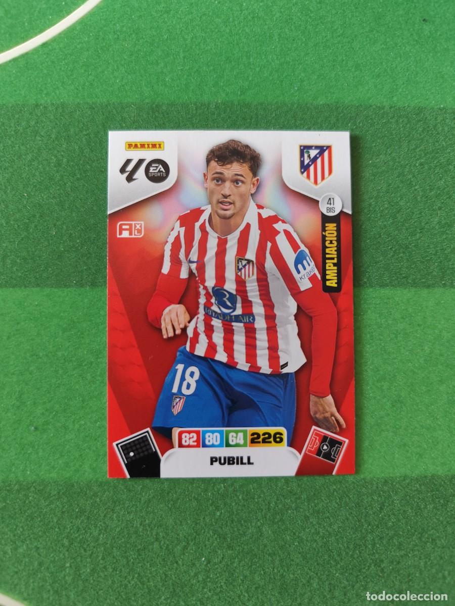 Cromos de F&uacute;tbol: Pubill 41 Bis Ampliaci&oacute;n Atl&eacute;tico de Madrid Adrenalyn 2025/26 - 25/26