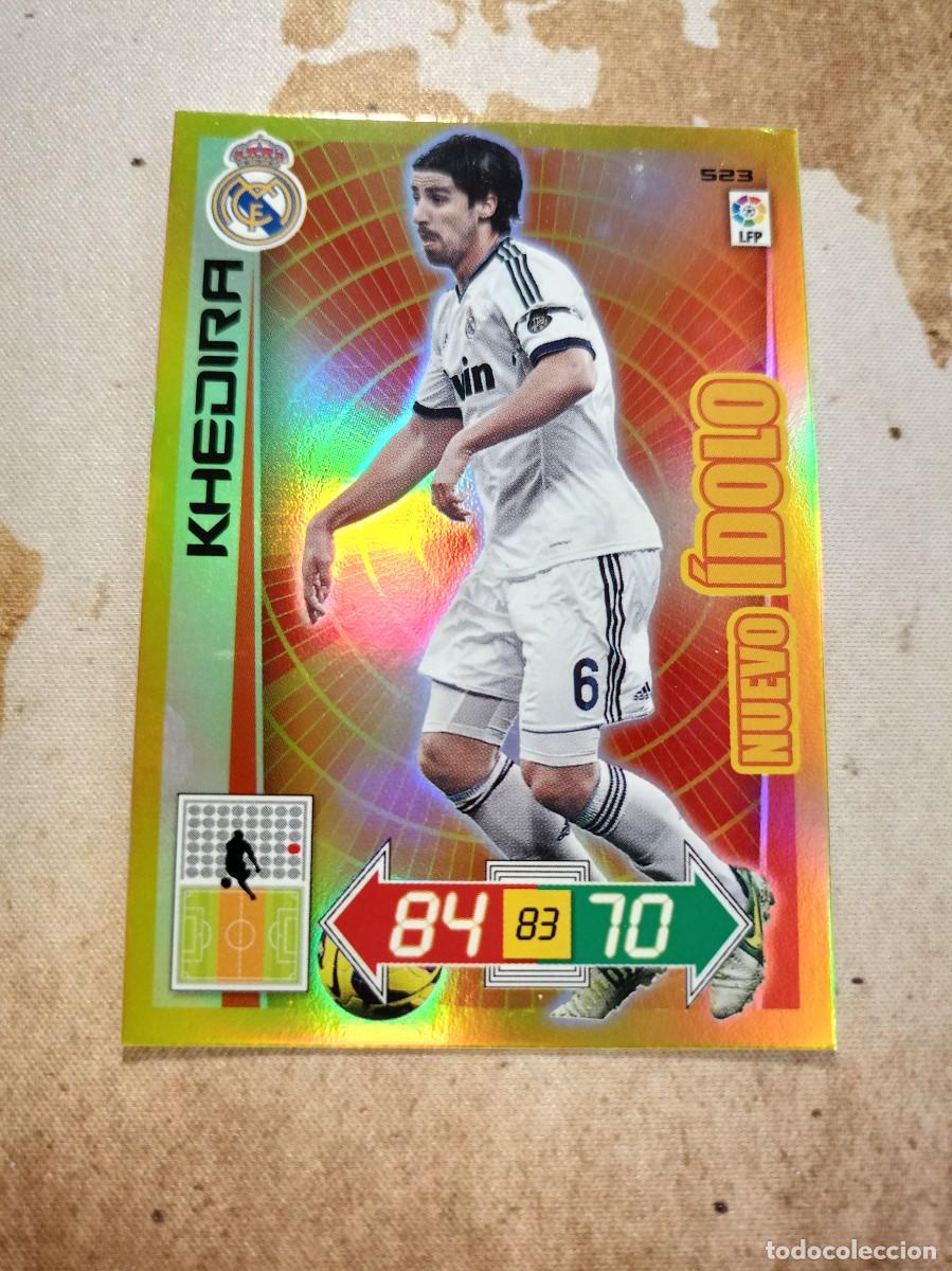 Cromos de F&uacute;tbol: &Iacute;dolo 523 KHEDIRA Adrenalyn 2012-13