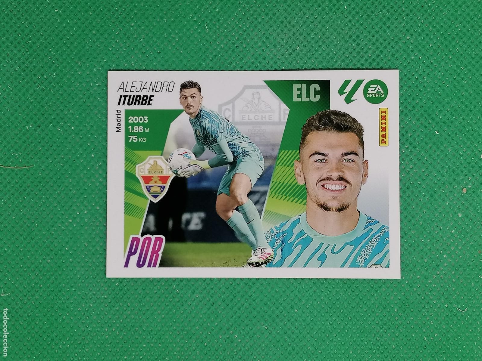 Cromos de F&uacute;tbol: 4 ITURBE ELCHE 2&ordm; EDICION ⚽ PANINI LIGA ESTE 25 26 2025 2026 ⚽
