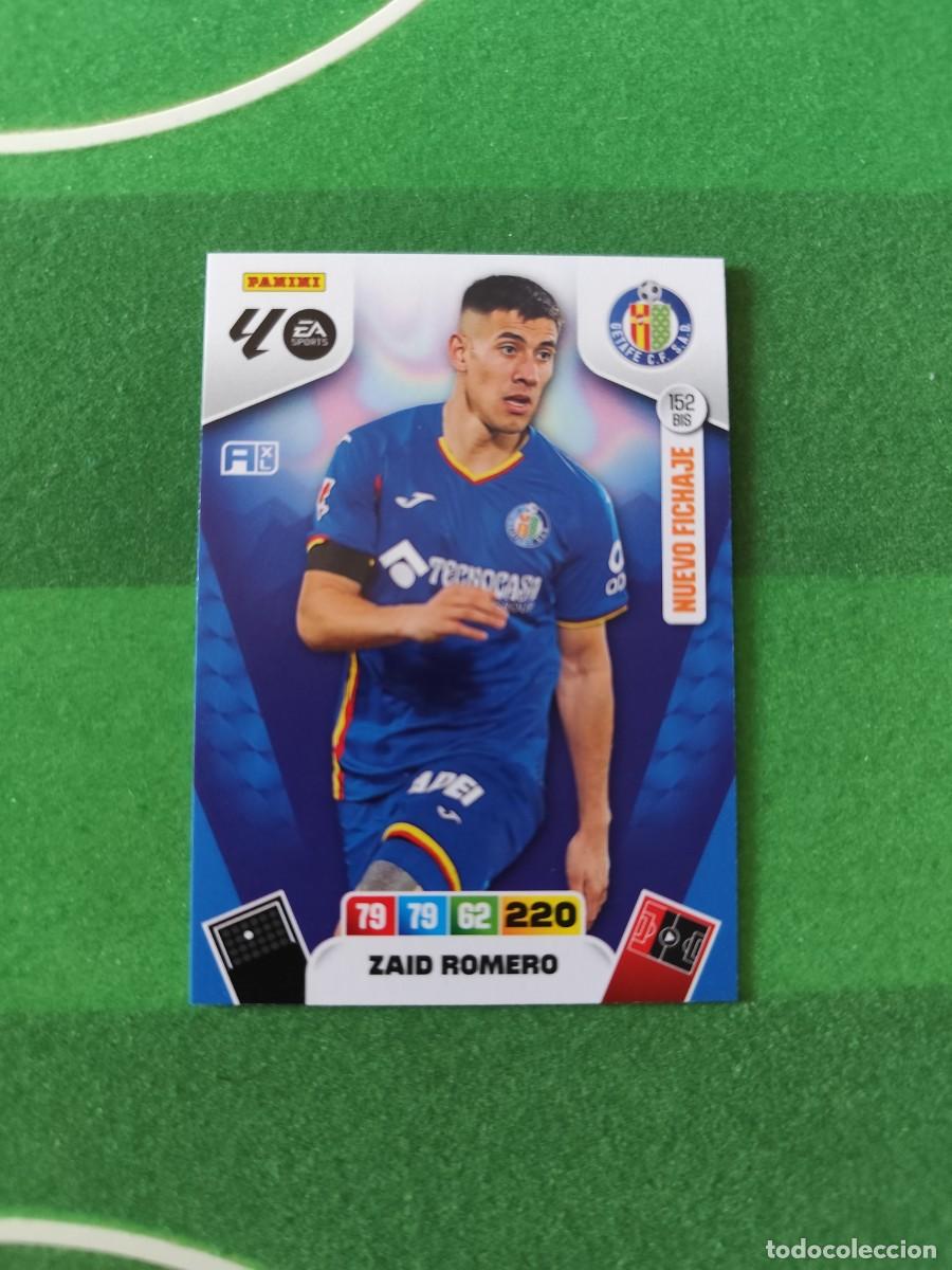 Cromos de F&uacute;tbol: Zaid Romero 152 Bis Nuevo fichaje Getafe Adrenalyn 2025/26 - 25/26