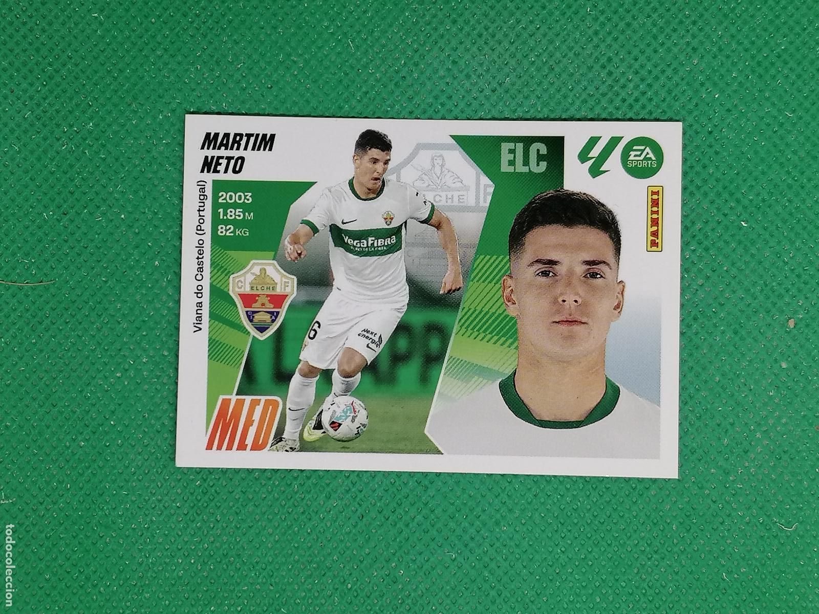 Cromos de F&uacute;tbol: 13 MARTIM NETO ELCHE ⚽ PANINI LIGA ESTE 25 26 2025 2026 ⚽