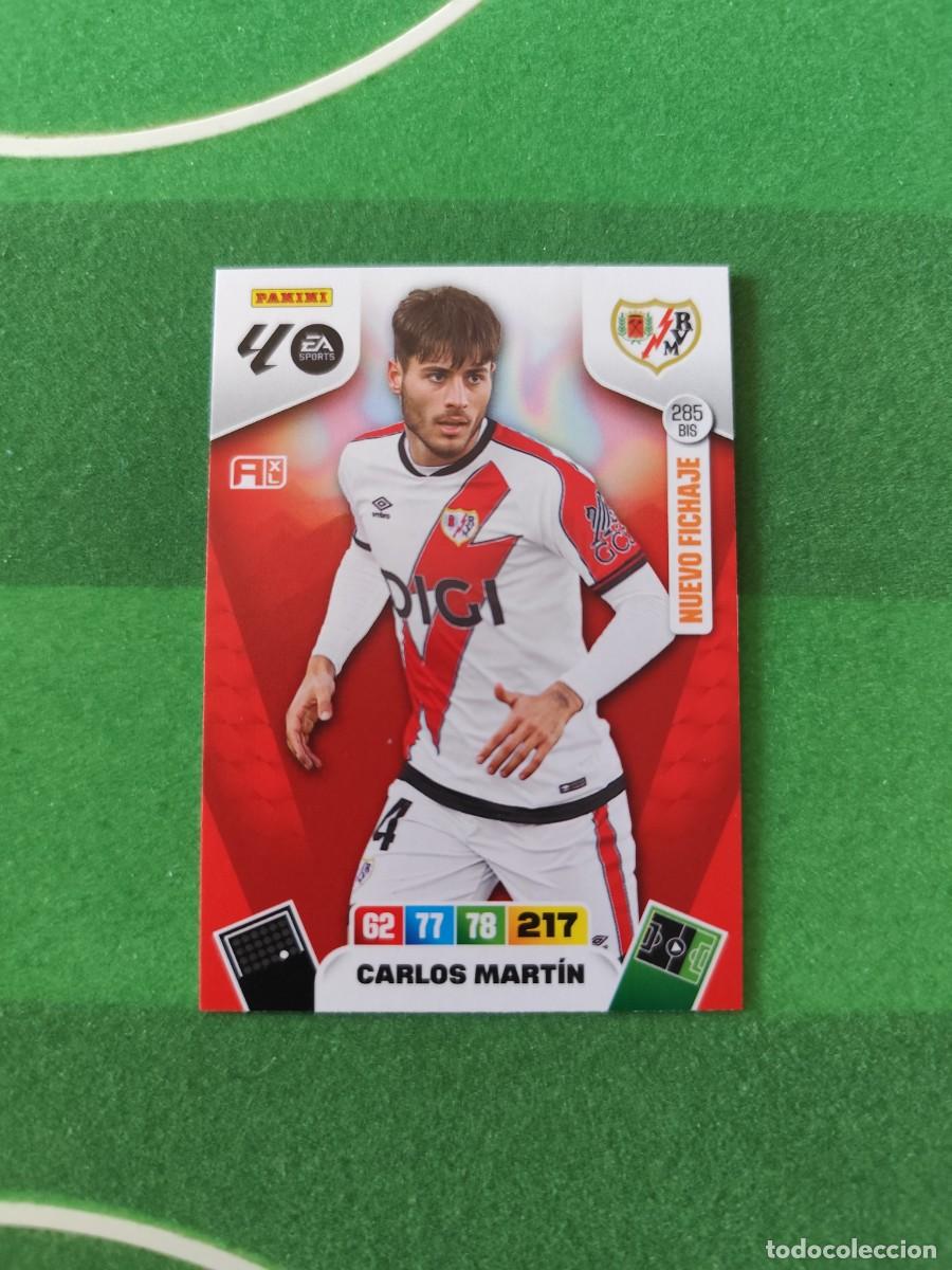 Cromos de F&uacute;tbol: Carlos Mart&iacute;n 285 Bis Nuevo fichaje Rayo Vallecano Adrenalyn 2025/26 - 25/26