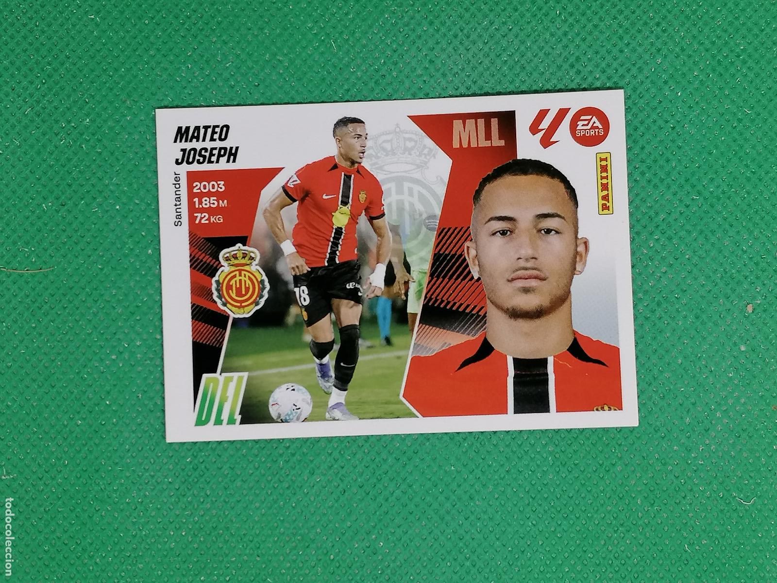 Cromos de F&uacute;tbol: 33 MATEO JOSEPH MALLORCA ULTIMOS FICHAJES ⚽ PANINI LIGA ESTE 25 26 2025 2026 ⚽