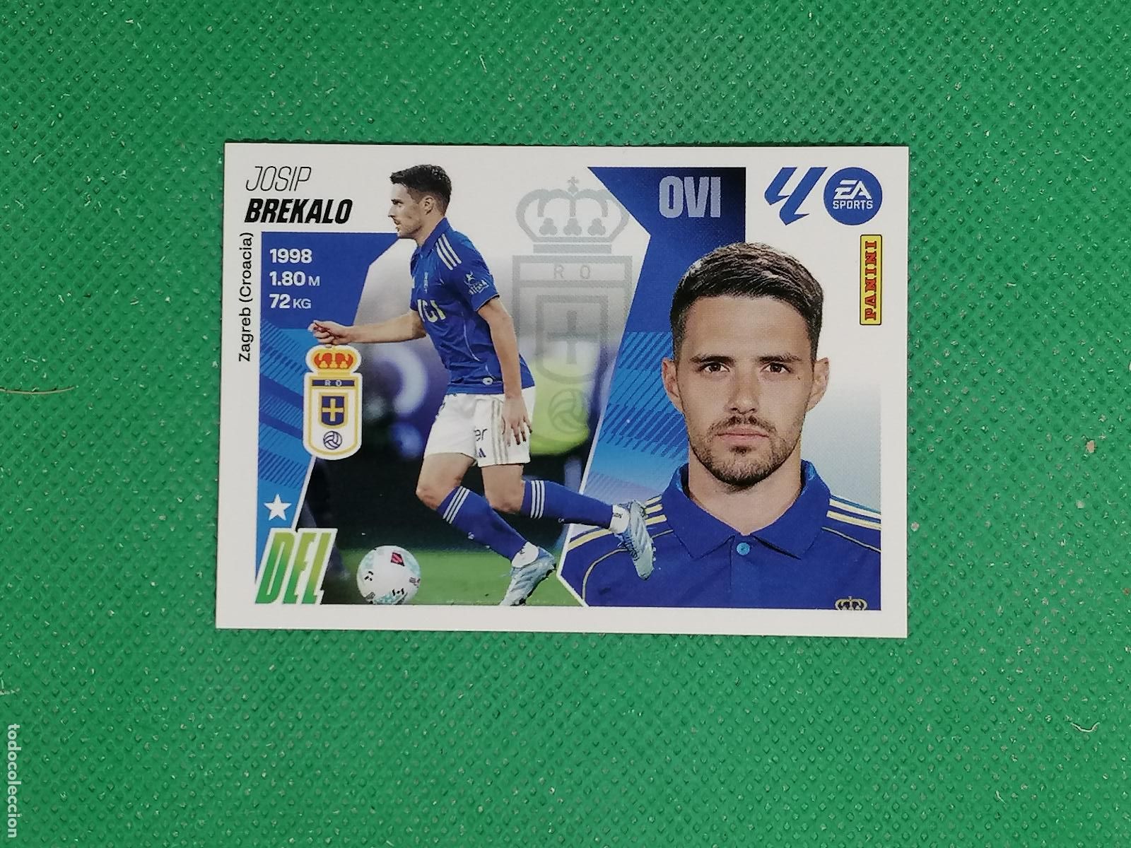 Cromos de F&uacute;tbol: 19 BIS 19BIS JOSIP BREKALO OVIEDO ⚽ PANINI LIGA ESTE 25 26 2025 2026 ⚽