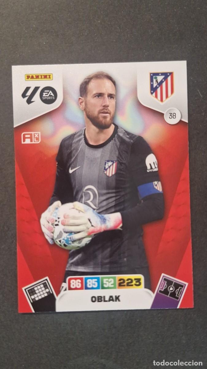 Cromos de F&uacute;tbol: L2 OBLAK ATLETICO DE MADRID 38 ADRENALYN XL LIGA 2025/2026 25 26 PANINI