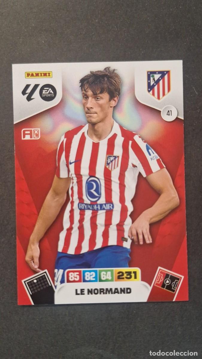 Cromos de F&uacute;tbol: L2 LE NORMAND ATLETICO DE MADRID 41 ADRENALYN XL LIGA 2025/2026 25 26 PANINI