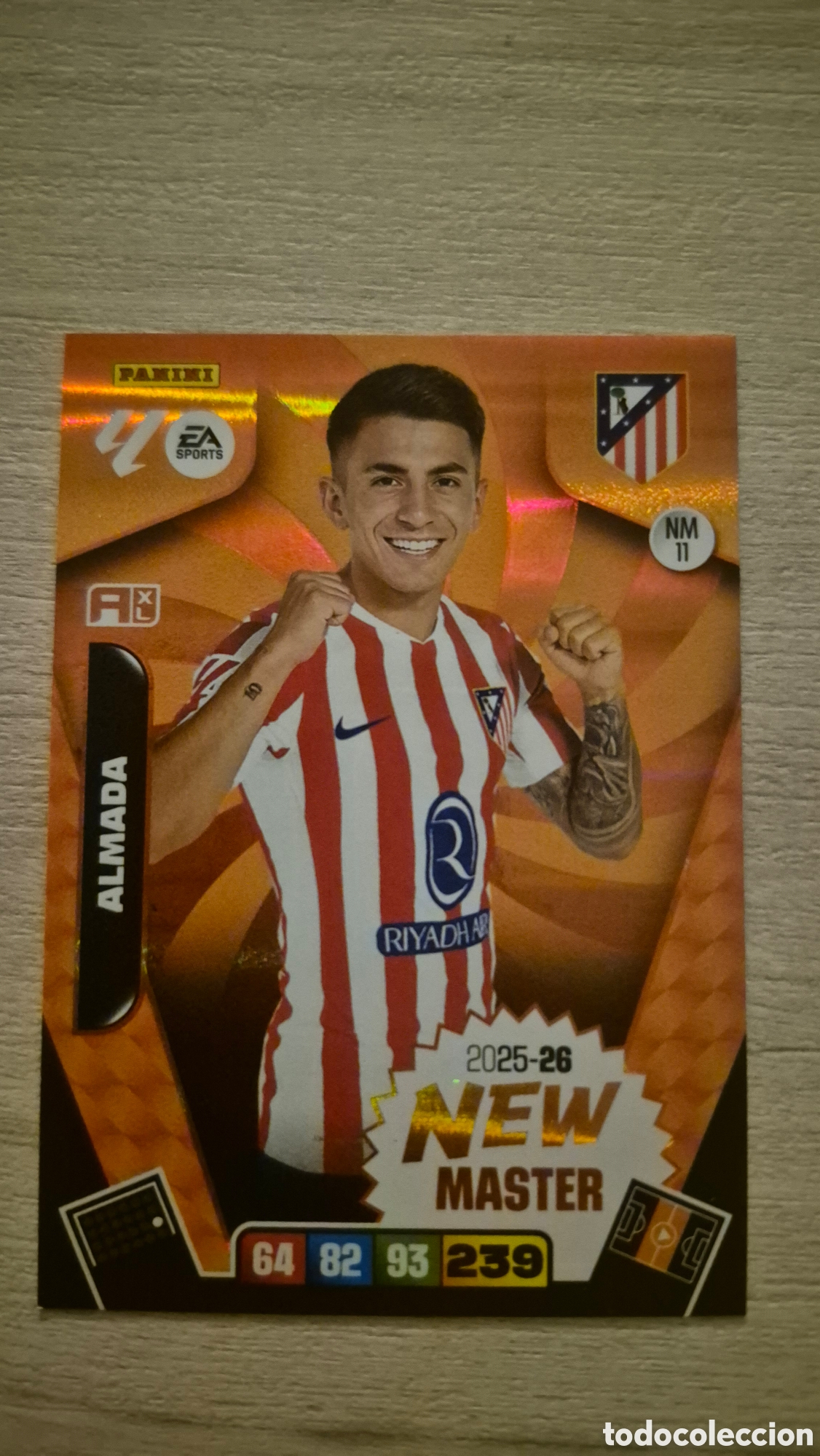 Cromos de F&uacute;tbol: NM11 New Master Almada Adrenalyn 25/26