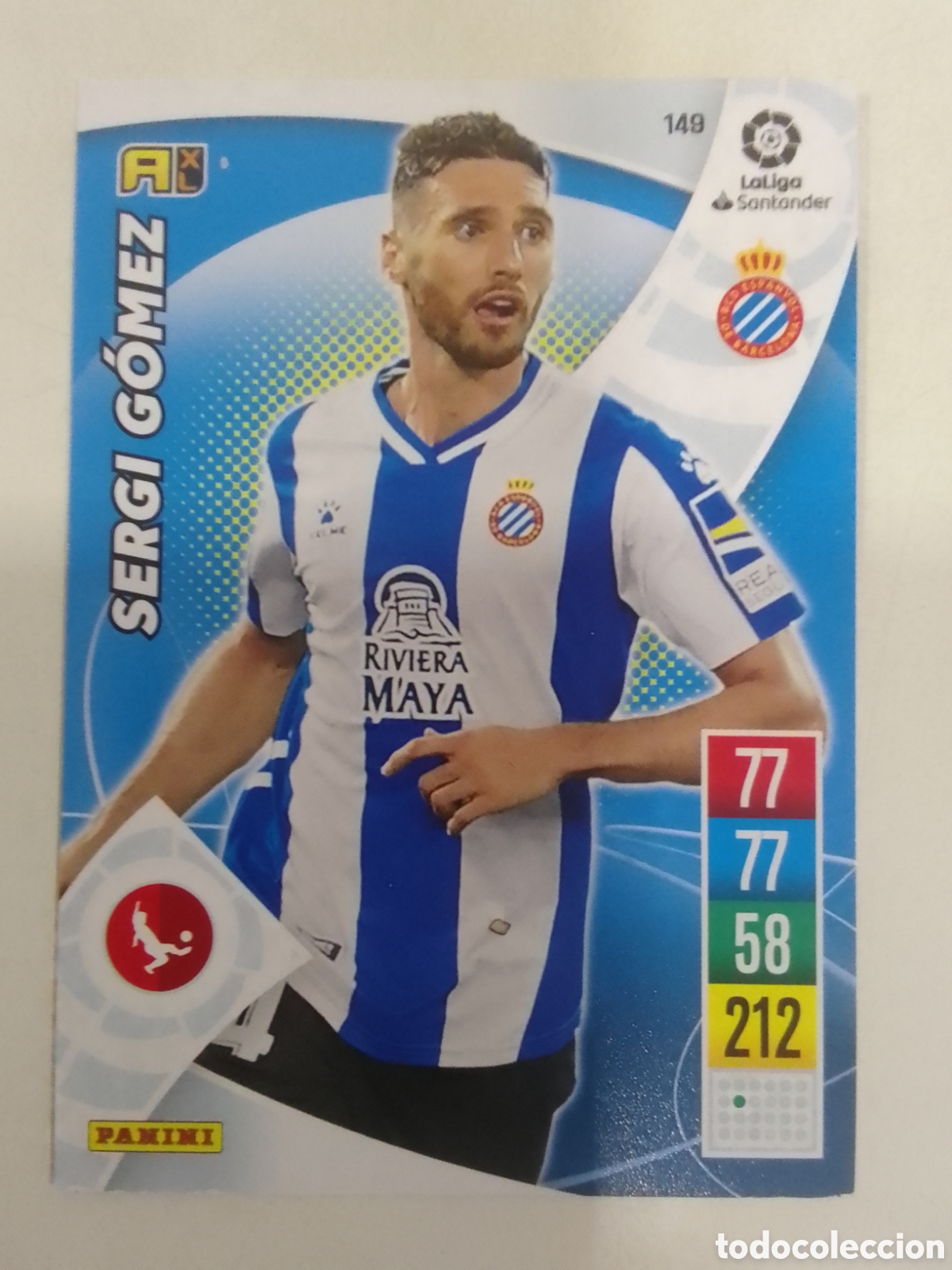 Cromos de F&uacute;tbol: Adrenalyn XL 2021-22 n&deg; 149 Sergi G&oacute;mez &bull; Espanyol.