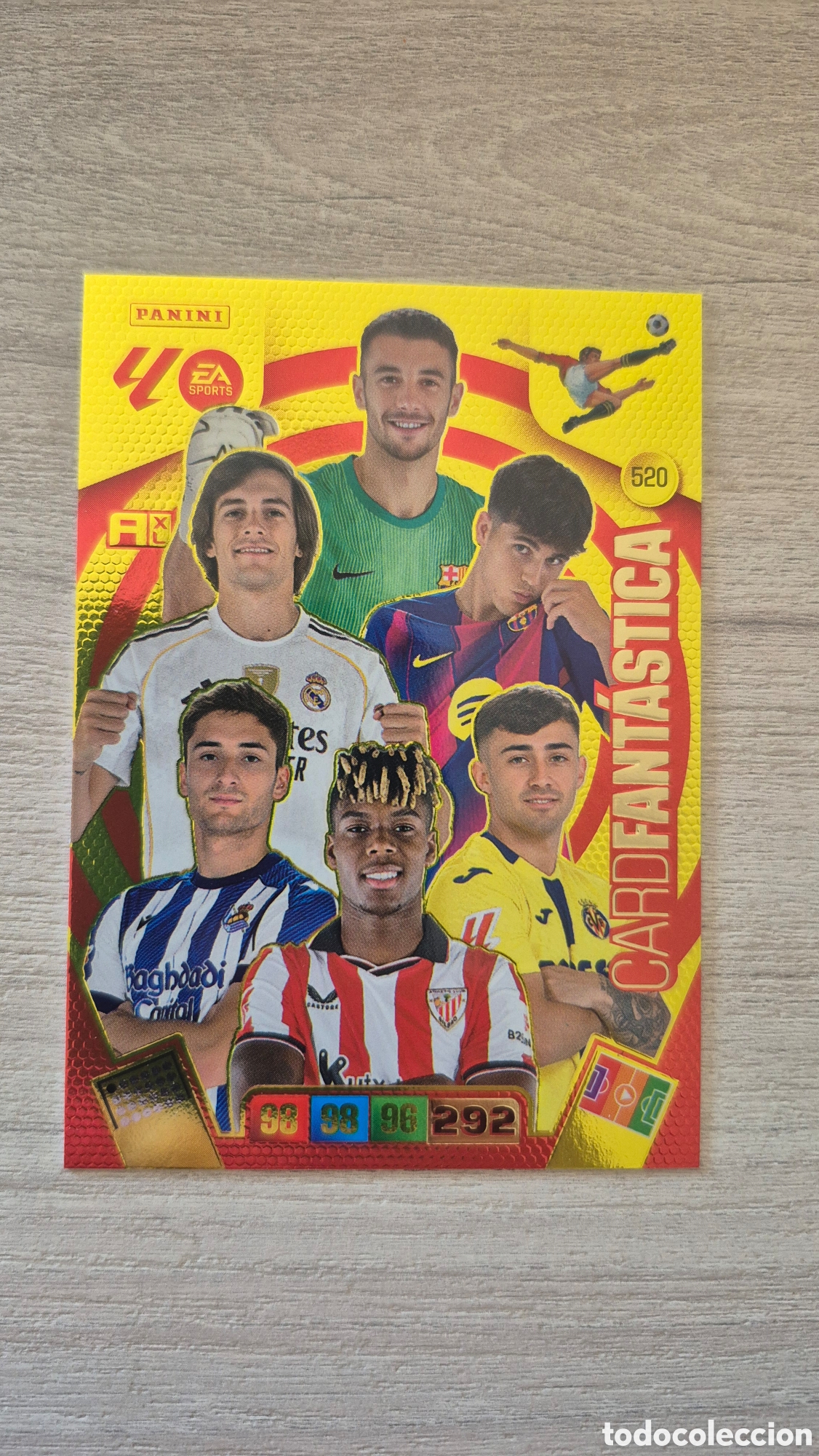 Cromos de F&uacute;tbol: N&deg;520 Card Fantastica Adrenalyn 25/26