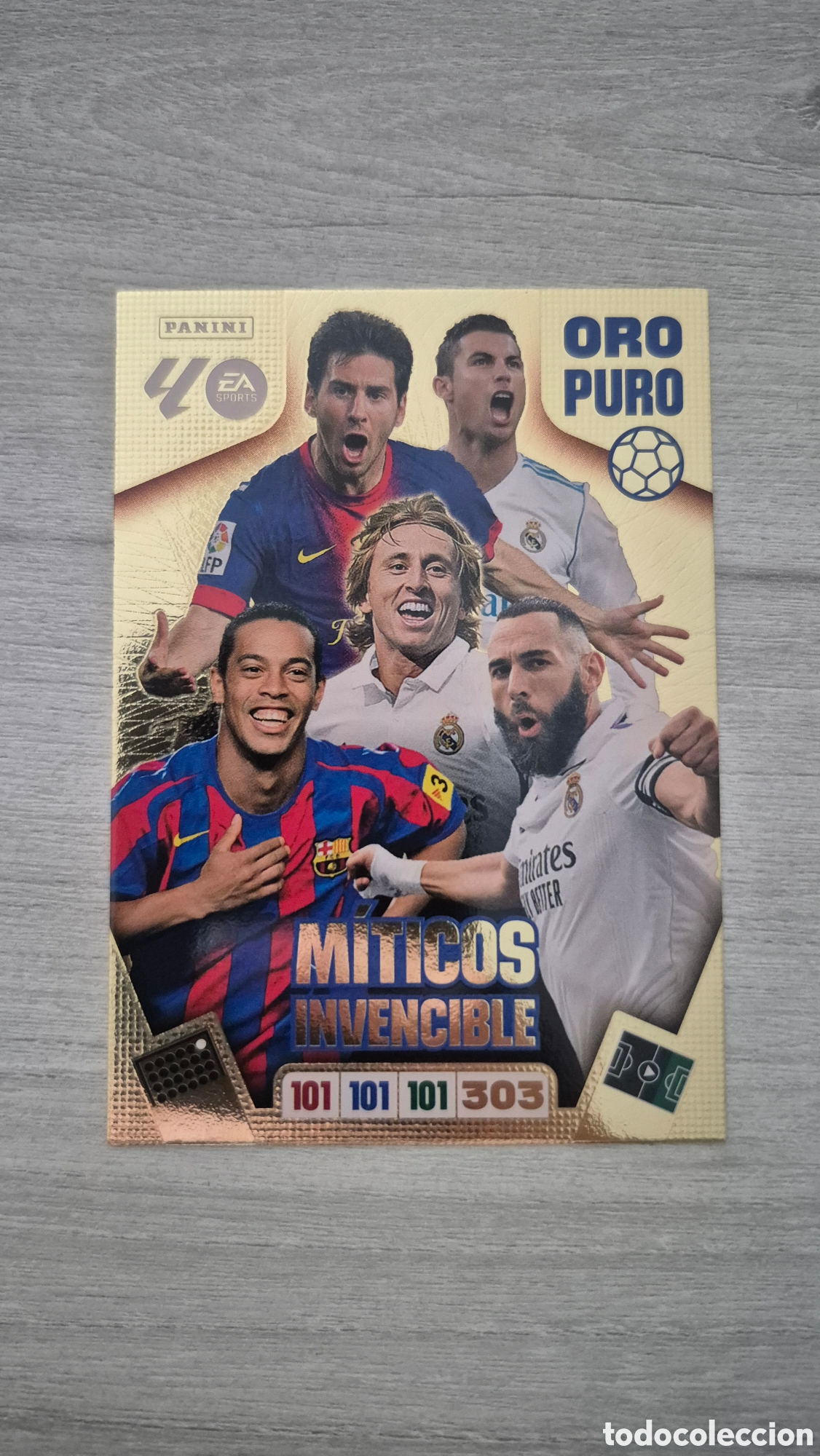 Cromos de F&uacute;tbol: Miticos Invencible Adrenalyn 25/26