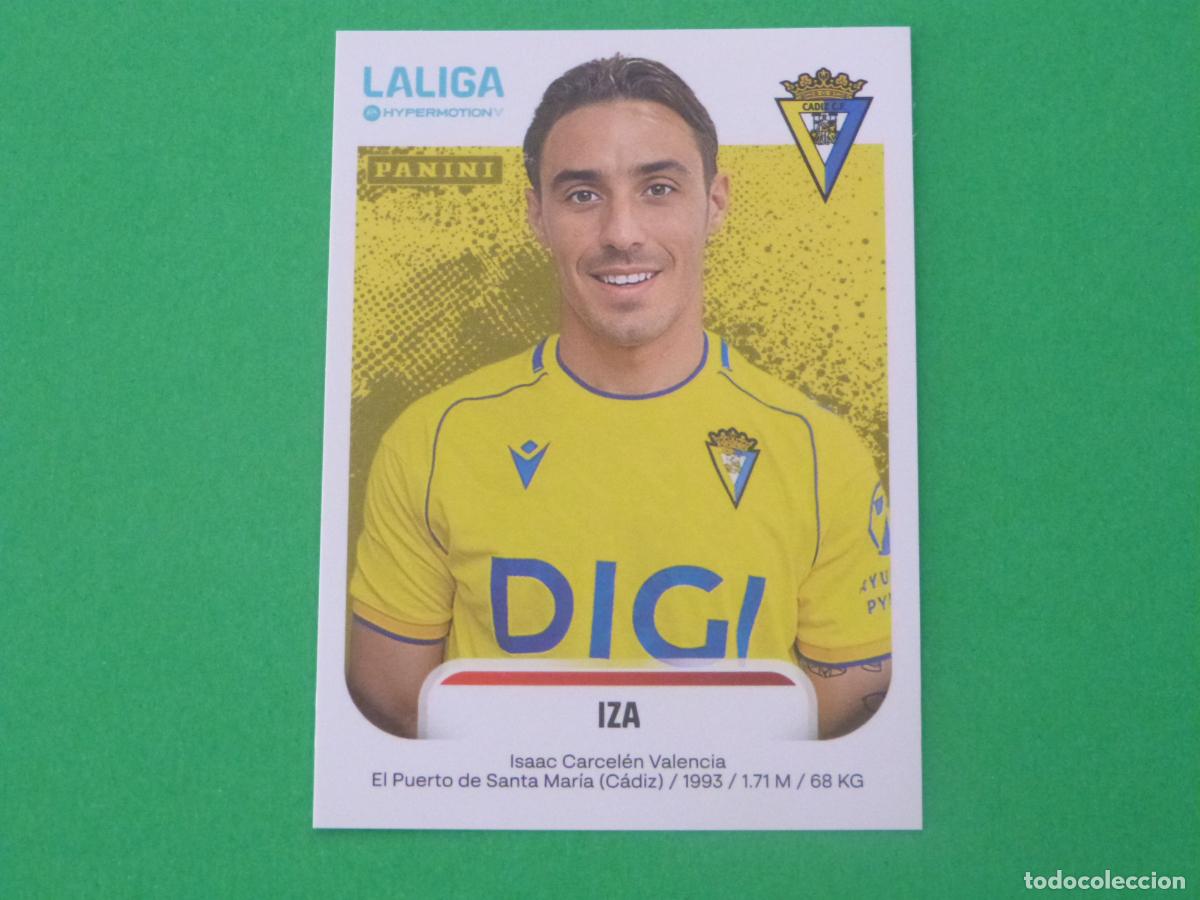 Cromos de Futebol: CROMO FUTBOL IZA CADIZ C.F. SIN PEGAR N&ordm; 82 LIGA HYPERMOTION 2&ordf; DIVISION 2025-2026/25-26