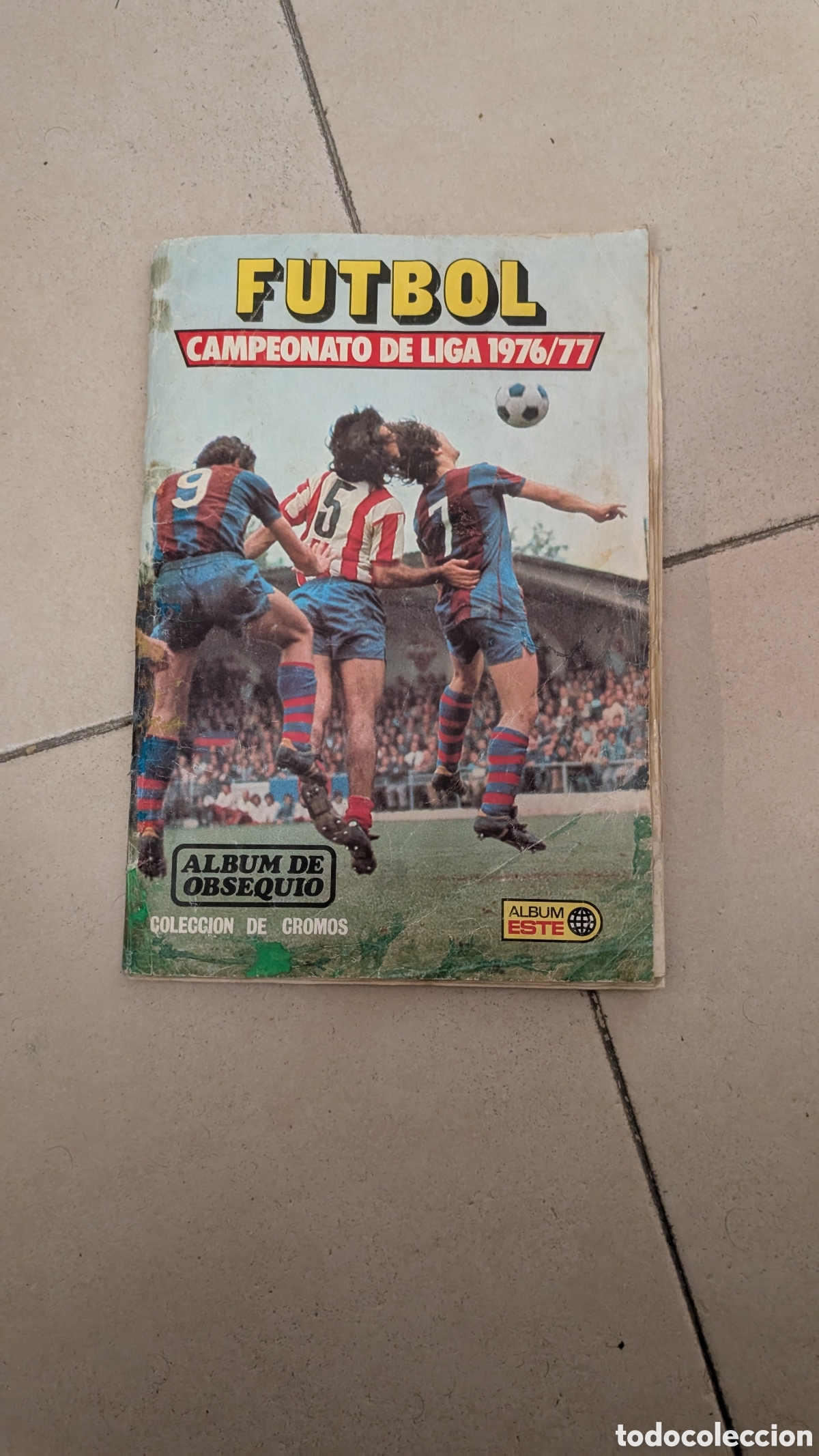 Cromos de F&uacute;tbol: ALBUM LIGA ESTE 1976/77 76 77 MUY COMPLETO CON CASI 300 CROMOS HAY DIF&Iacute;CILES BUEN ESTADO