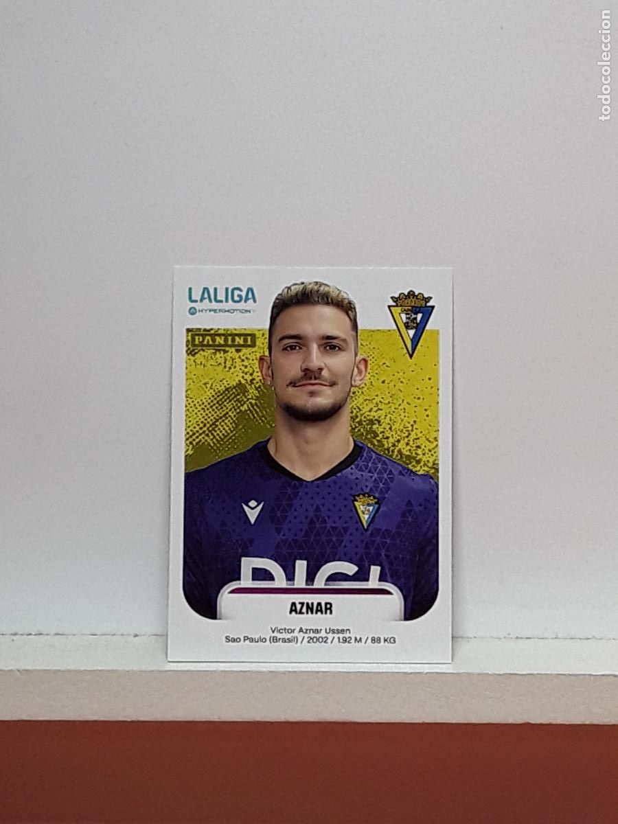 Cromos de F&uacute;tbol: LALIGA HYPERMOTION 2025 2026 25 26 ALBUM PANINI LIGA N 80 CADIZ AZNAR VICTOR