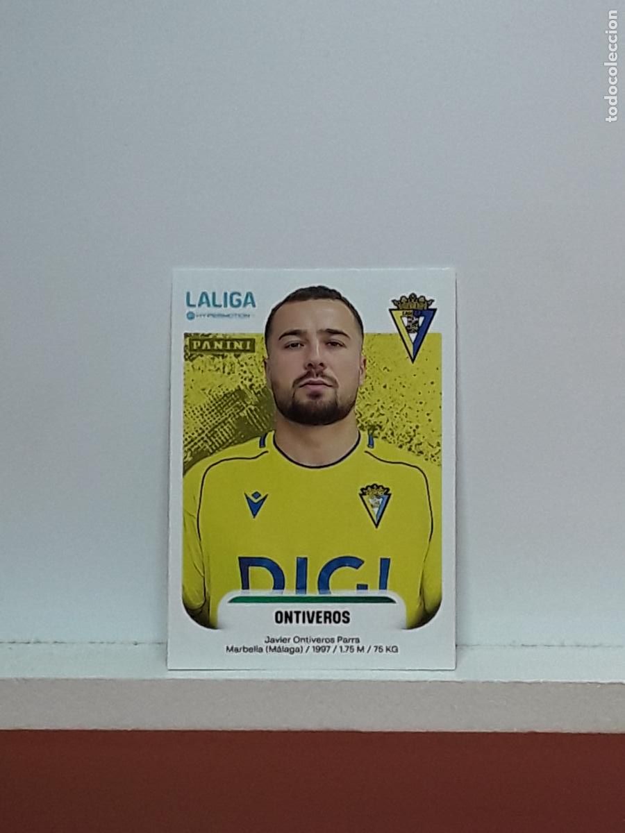 Cromos de F&uacute;tbol: LALIGA HYPERMOTION 2025 2026 25 26 ALBUM PANINI LIGA N 94 CADIZ ONTIVEROS JAVIER