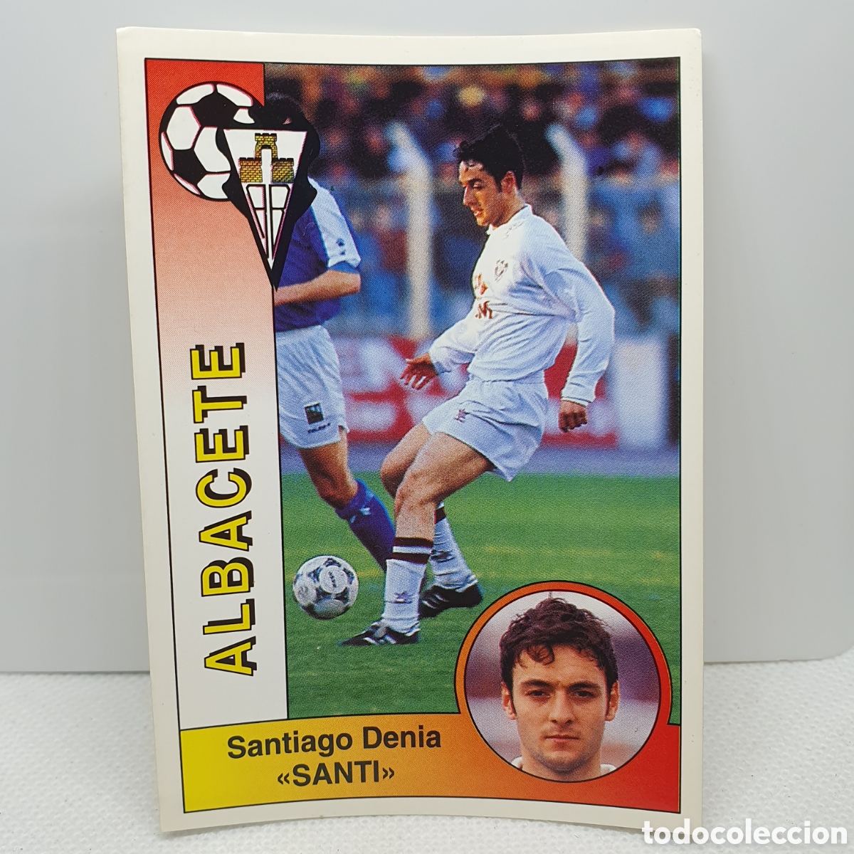 Cromos de F&uacute;tbol: ⚽️ CROMO DE FUTBOL SANTI ALBACETE LIGA 94-95 PANINI ALBUM - ESTAMPAS ADHESIVAS - CARTAS - TARJETAS