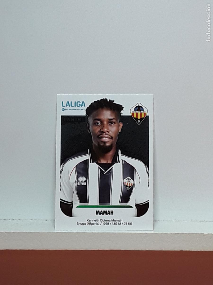Figurine di Calcio: LALIGA HYPERMOTION 2025 2026 25 26 ALBUM PANINI LIGA N 115B 115 B CASTELLON MAMAH KENNETH