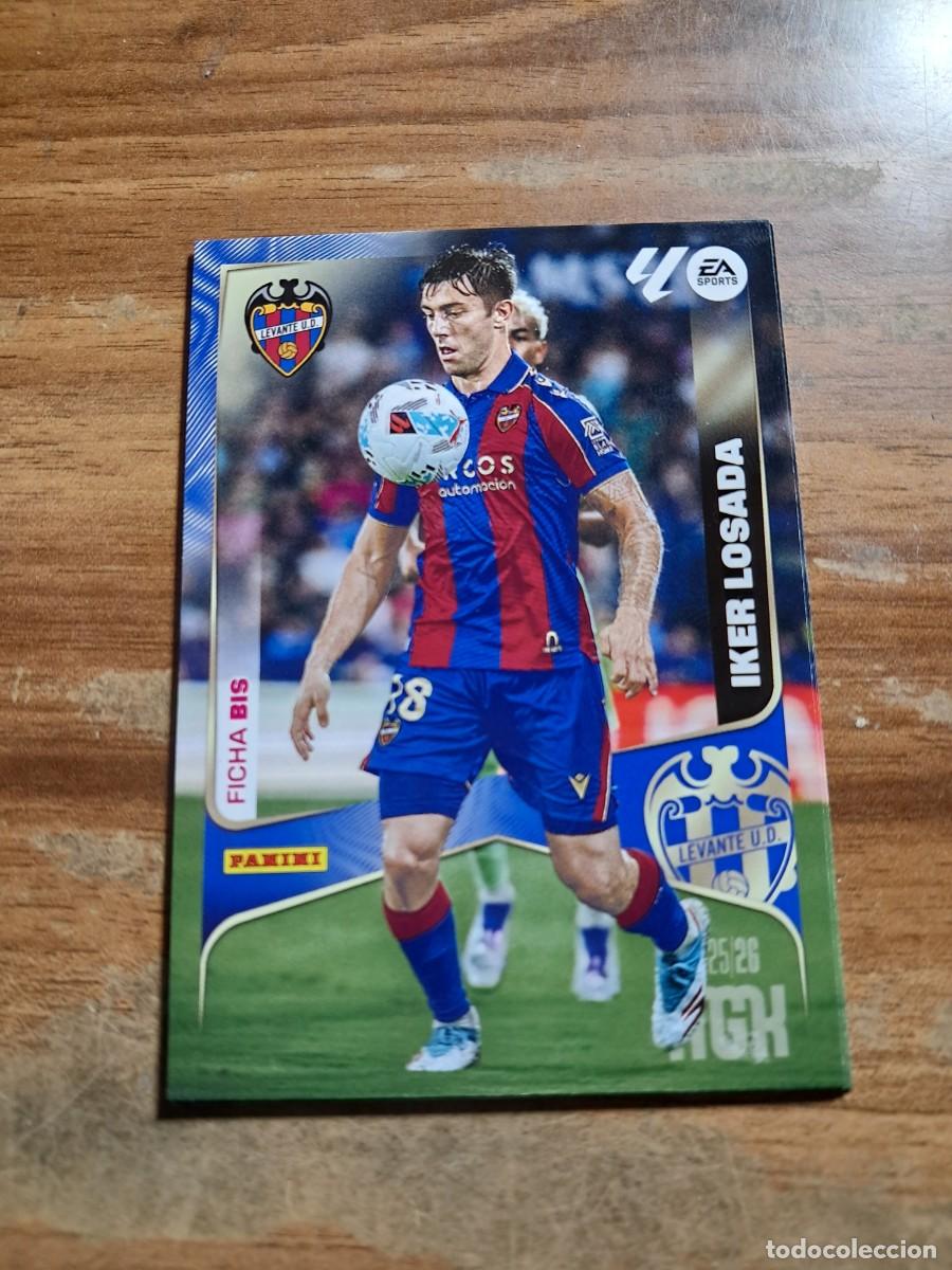 Football Stickers: CARD MEGACRACKS TEMPORADA 25/26: FICHA BIS IKER LOSADA, N&deg; 209 BIS