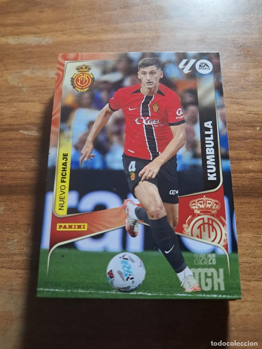 Cromos de F&uacute;tbol: CARD MEGACRACKS TEMPORADA 25/26: NUEVO FICHAJE KUMBULLA, N&deg; 482