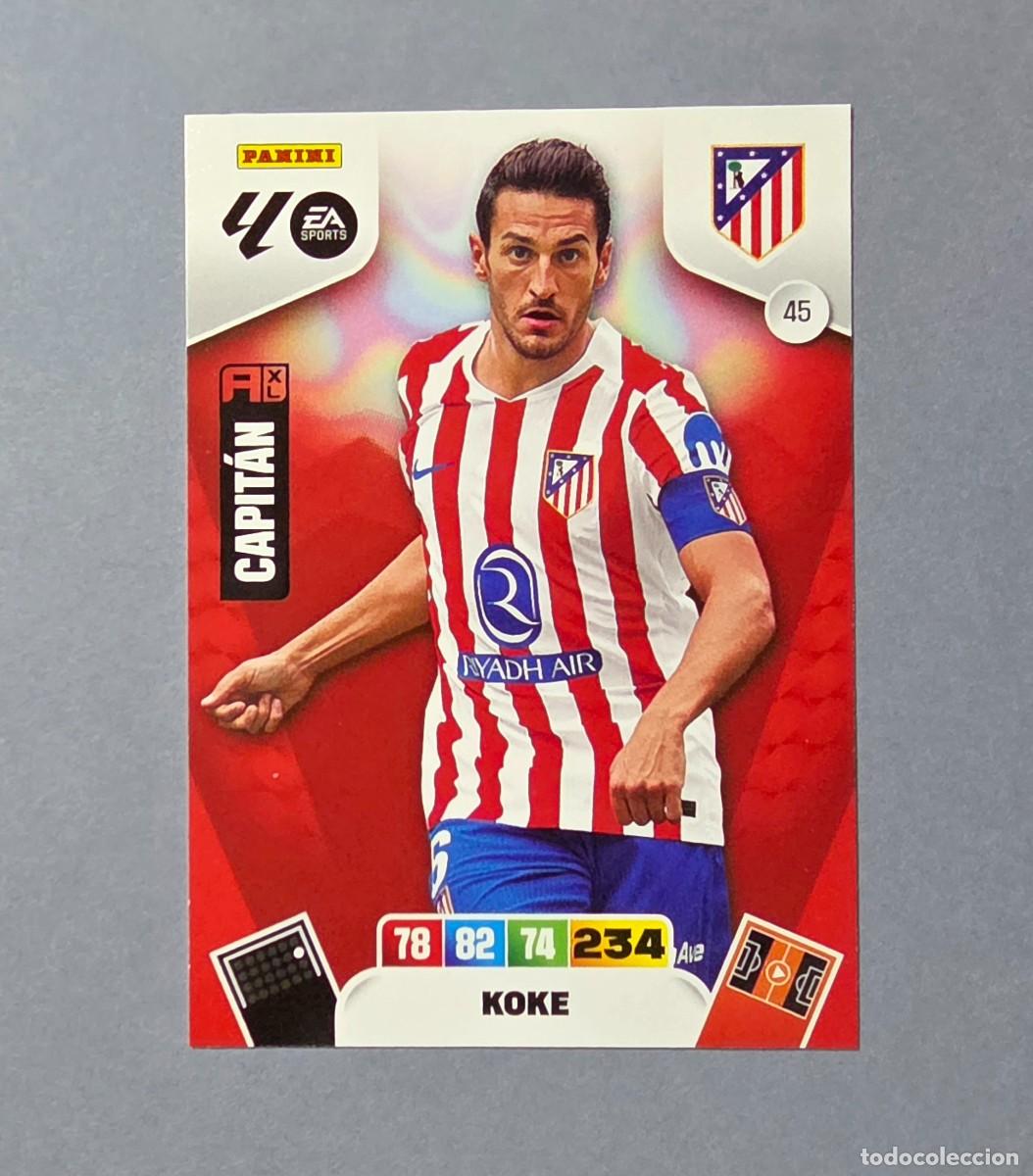 Football Stickers: 45 KOKE - ATL&Eacute;TICO MADRID - ADRENALYN XL 2025-26 - 25/26 (NUEVO)