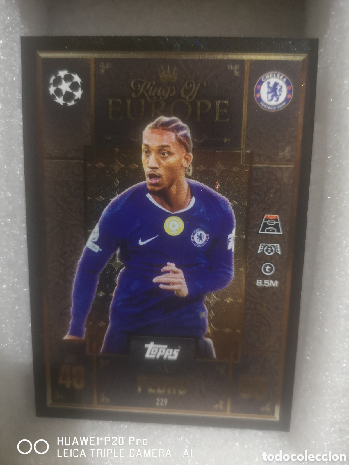 Cromos de F&uacute;tbol: 229 JOAO PEDRO - KINGS OF EUROPE MATCH ATTAX EXTRA 2025 2026 CHELSEA