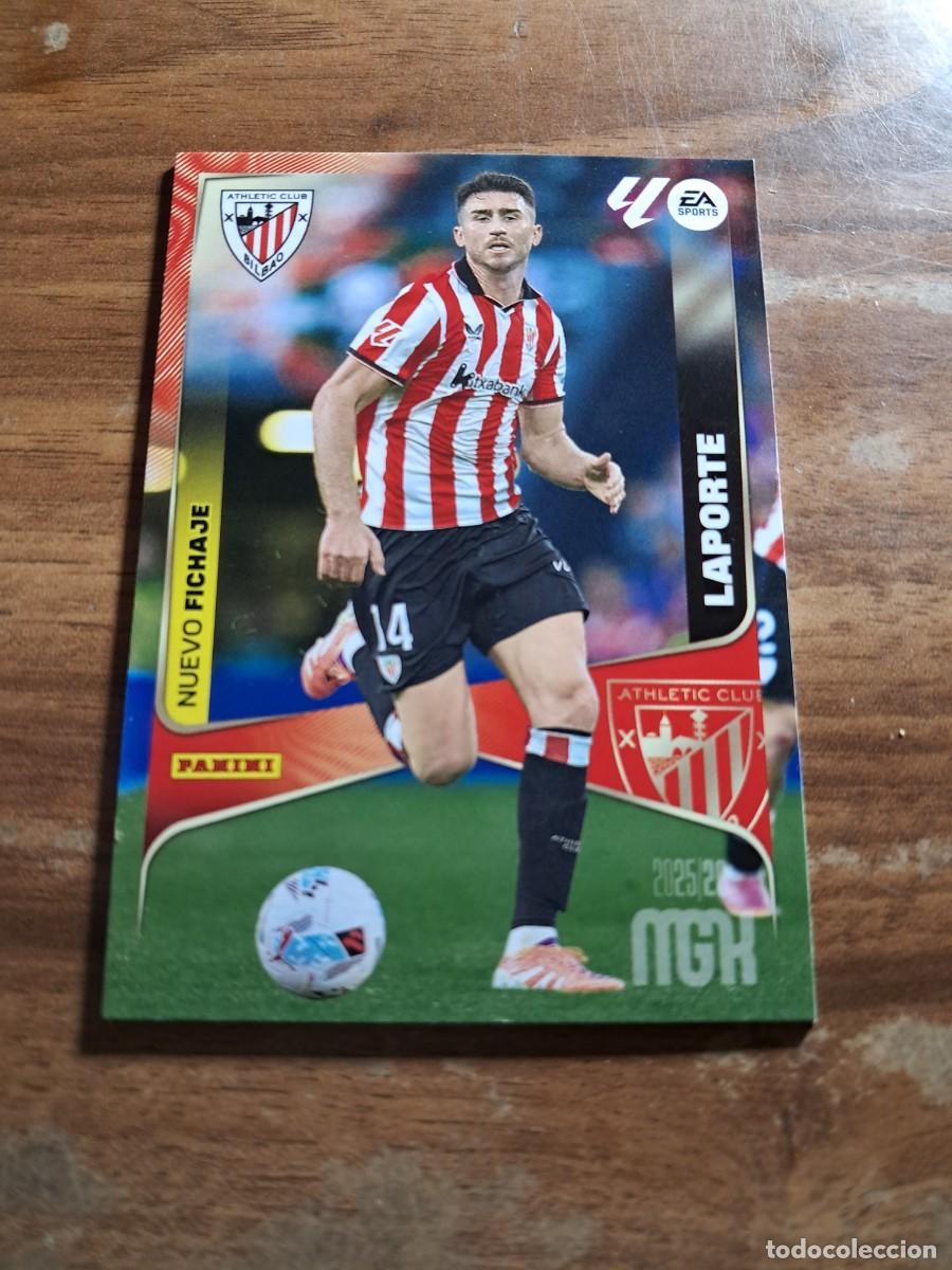 Cromos de F&uacute;tbol: CARD MEGACRACKS TEMPORADA 25/26: NUEVO FICHAJE LAPORTE, N&deg; P500
