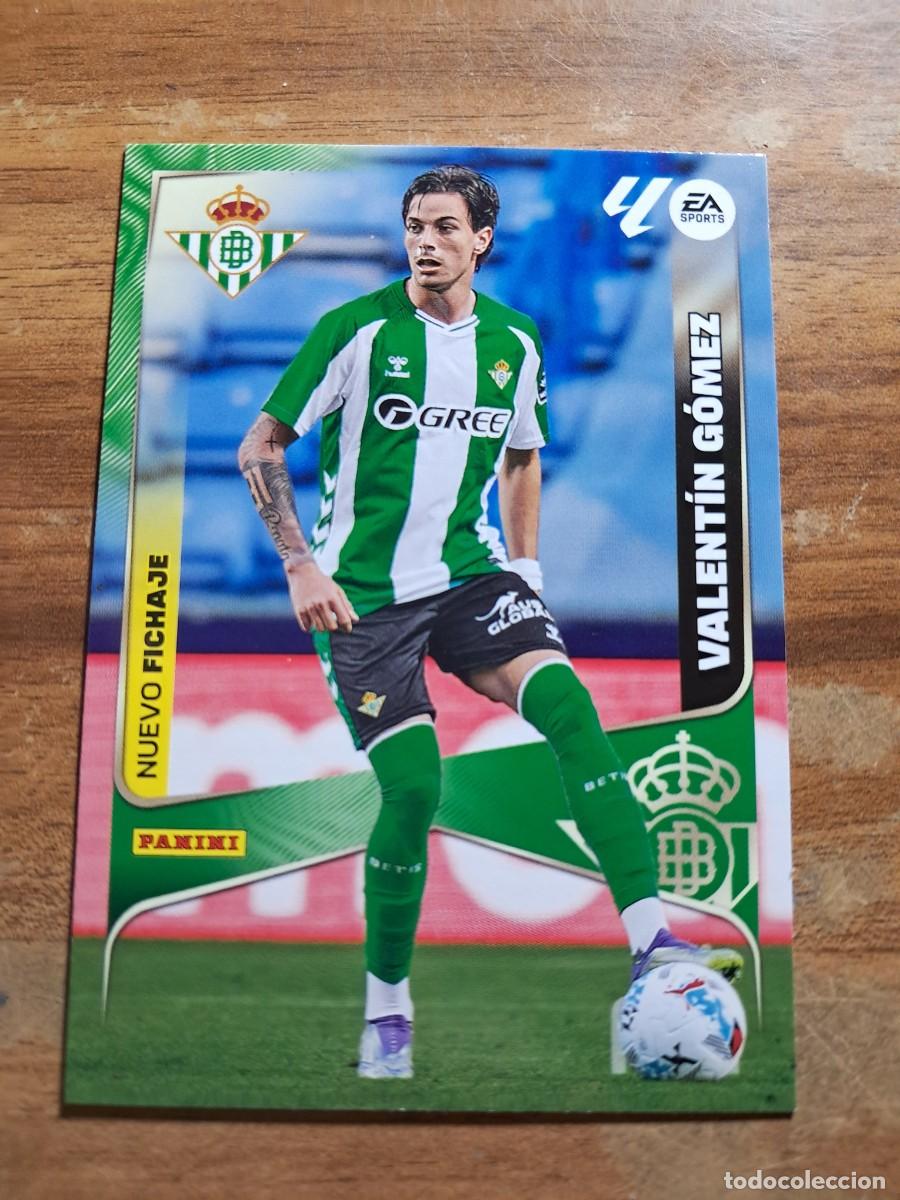 Cromos de F&uacute;tbol: CARD MEGACRACKS TEMPORADA 25/26: NUEVO FICHAJE VALENT&Iacute;N G&Oacute;MEZ, N&deg; 458