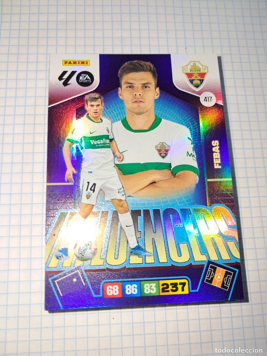 Cromos de F&uacute;tbol: CARD ADRENALYN TEMPORADA 25/26: INFLUENCERS FEBAS, N&deg; 417