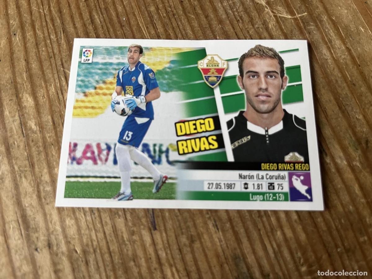 Cromos de Futebol: CROMO SIN PEGAR NUNCA PEGADO ALBUM LIGA ESTE 13 14 2013 2014 ELCHE # 2 DIEGO RIVAS