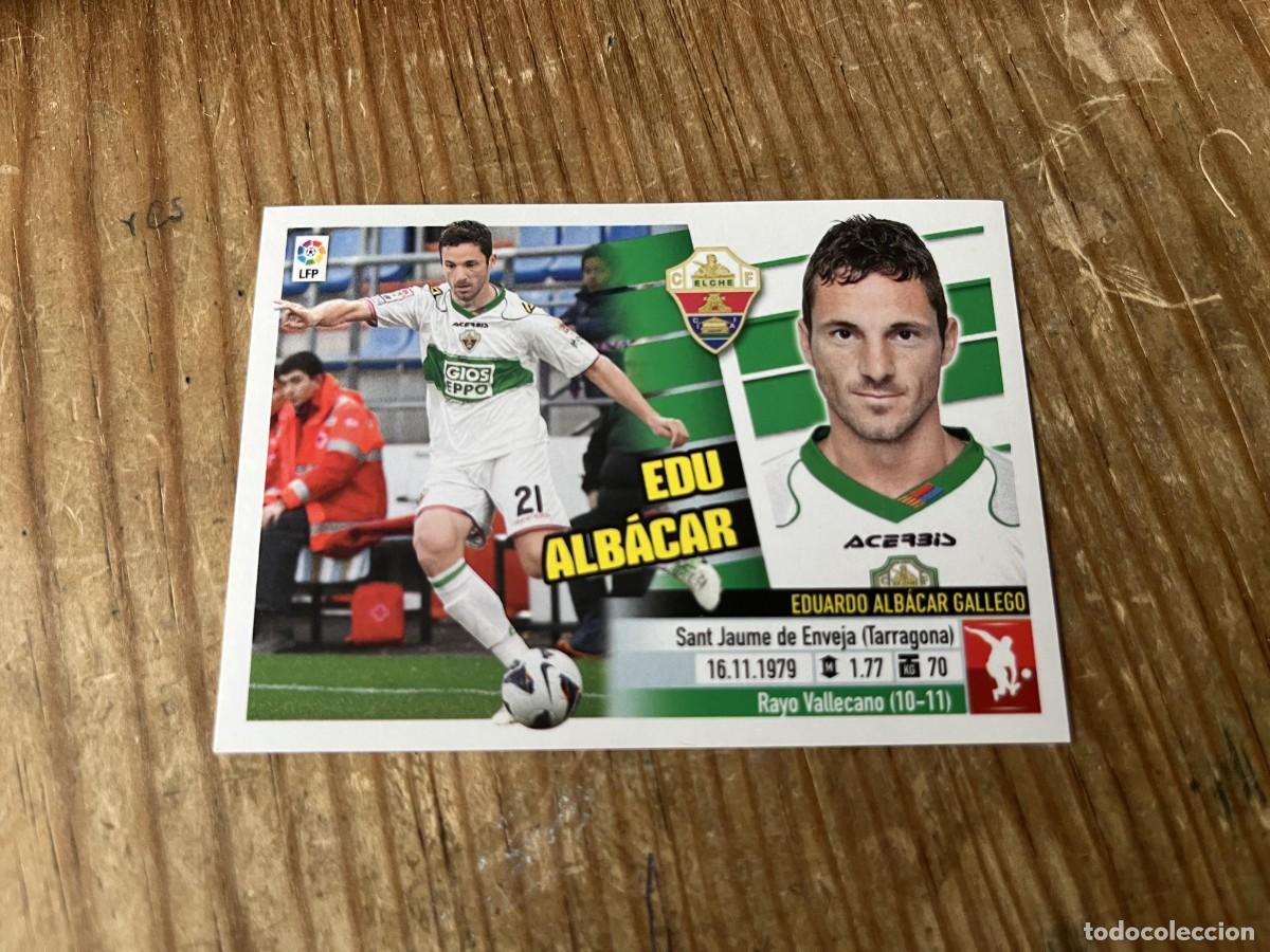 Figurine di Calcio: CROMO SIN PEGAR NUNCA PEGADO ALBUM LIGA ESTE 13 14 2013 2014 ELCHE # 7 EDU ALBACAR
