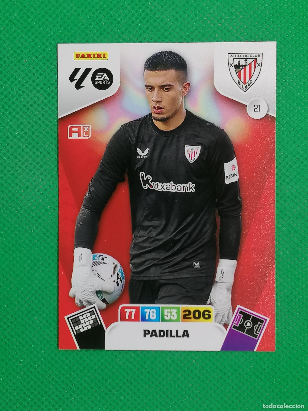 Cromos de F&uacute;tbol: 21 PADILLA ATHLETIC BILBAO ⚽ LIGA ADRENALYN XL 2025 2026 25 26 ⚽