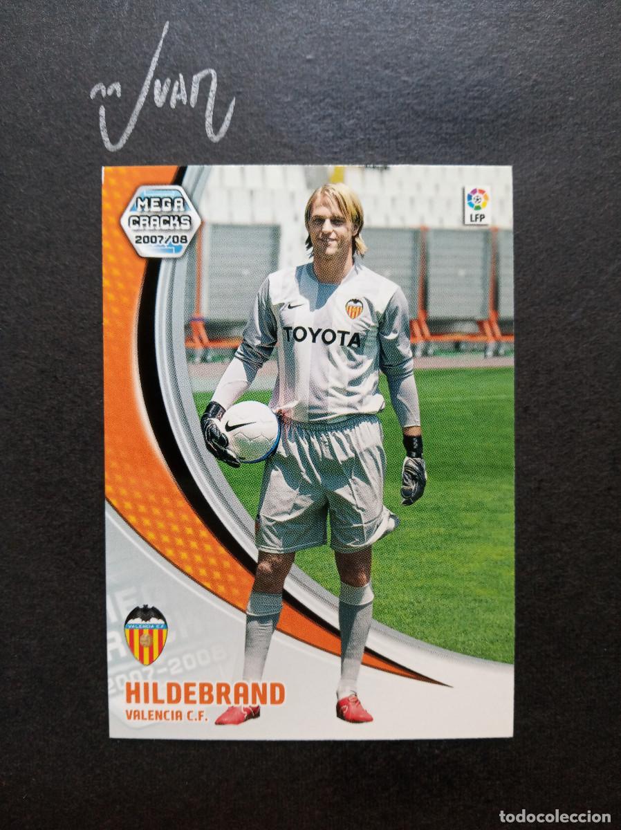 Fu&szlig;ball-Sticker: N&ordm; 461 FICHAJE HILDEBRAND VALENCIA ALEMANIA ⚽ PANINI &reg; MEGACRACKS 2005 2006 05 06 LIGA MEGA CRACKS