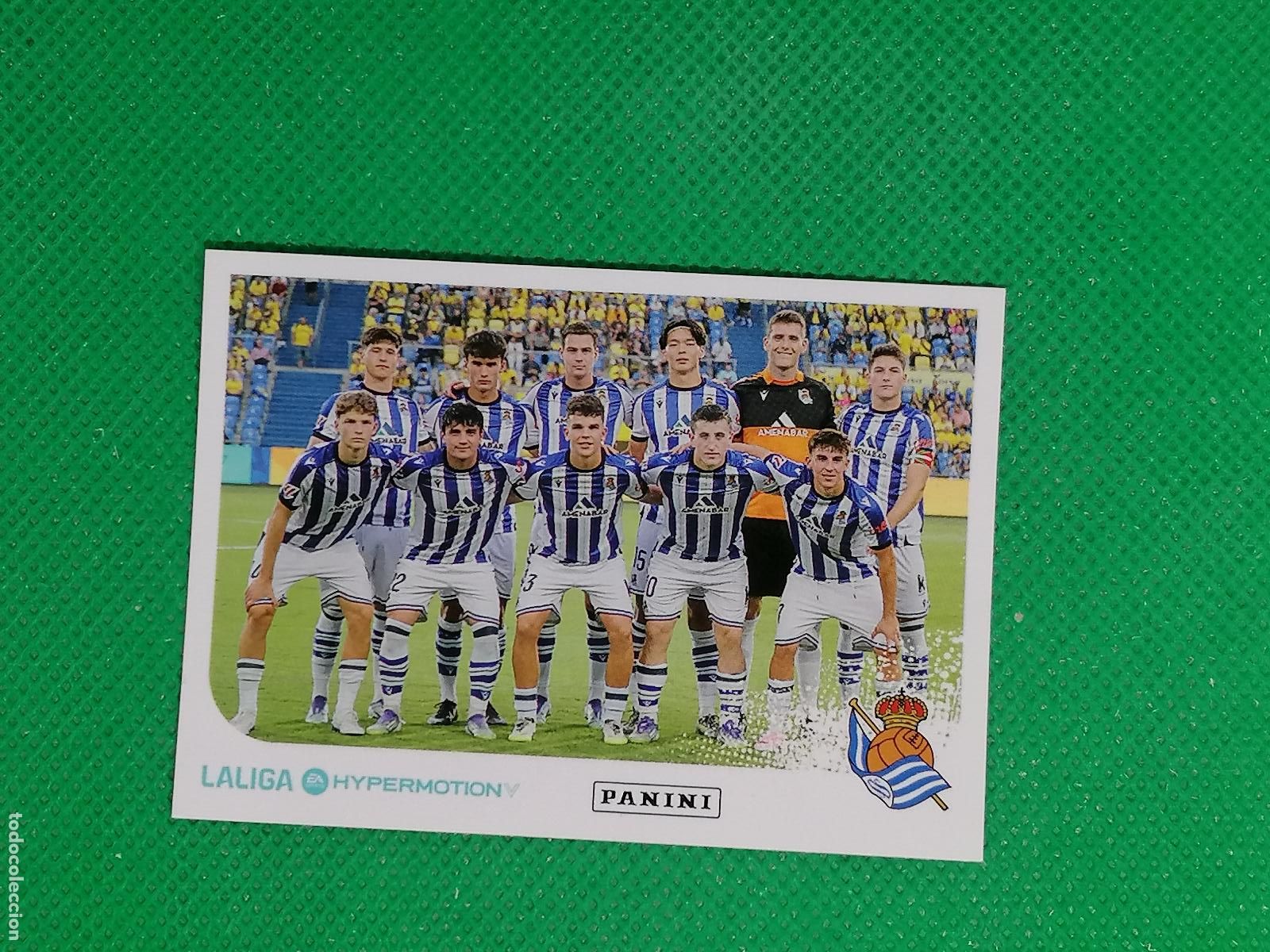 Cromos de F&uacute;tbol: 345 EQUIPO PLANTILLA REAL SOCIEDAD B ⚽ PANINI LIGA HYPERMOTION 25 26 2025 2026 ⚽