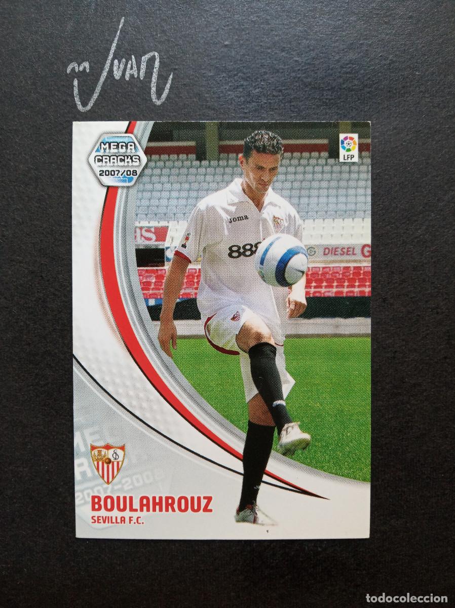 Figurine di Calcio: N&ordm; 462 FICHAJE BOULAHROUZ SEVILLA NETHERLANDS ⚽ PANINI &reg; MEGACRACKS 2005 2006 05 06 LIGA MEGA CRACKS