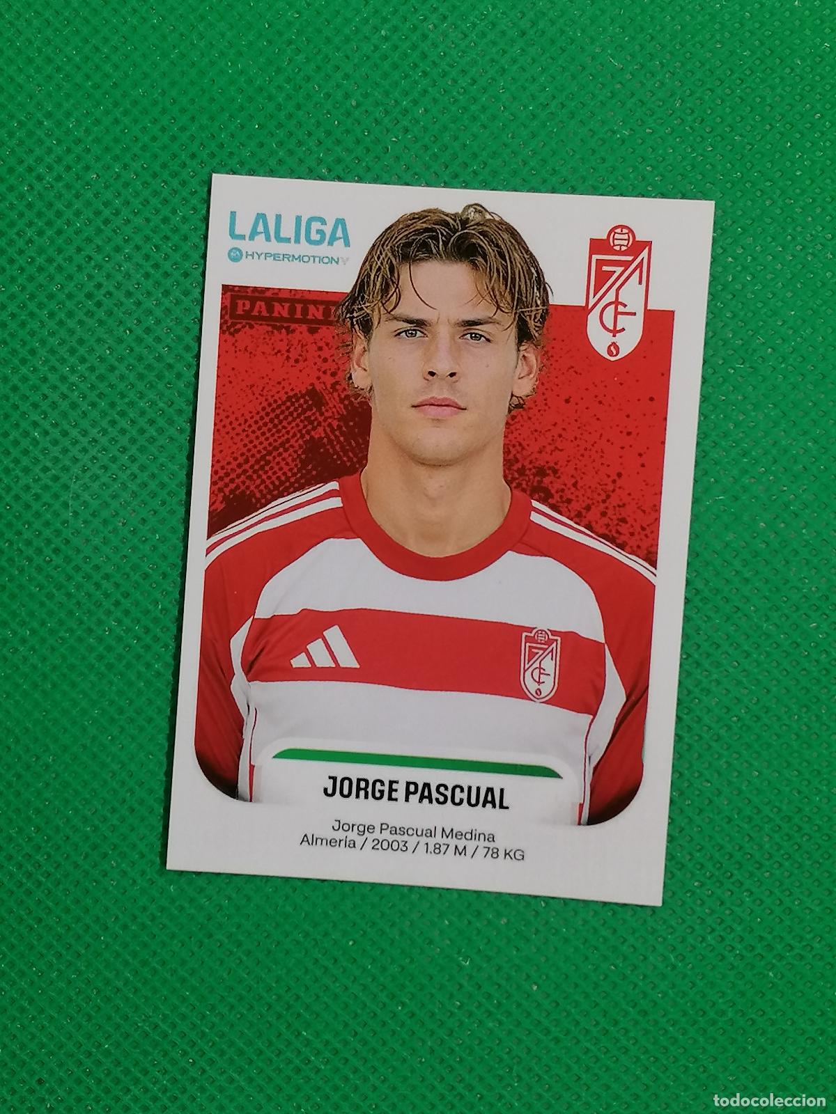 Fu&szlig;ball-Sticker: 228 JORGE PASCUAL GRANADA ⚽ PANINI LIGA HYPERMOTION 25 26 2025 2026 ⚽
