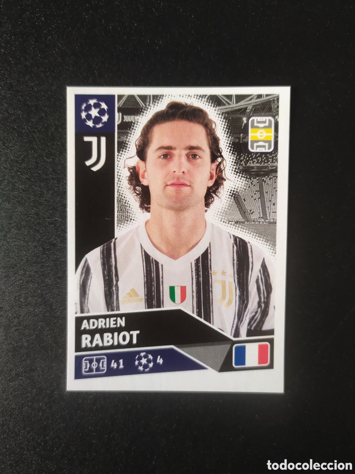 Cromos de F&uacute;tbol: UEFA Champions League 2020 2021 20 21 stickers topps Rabiot n&deg; 11 Juventus