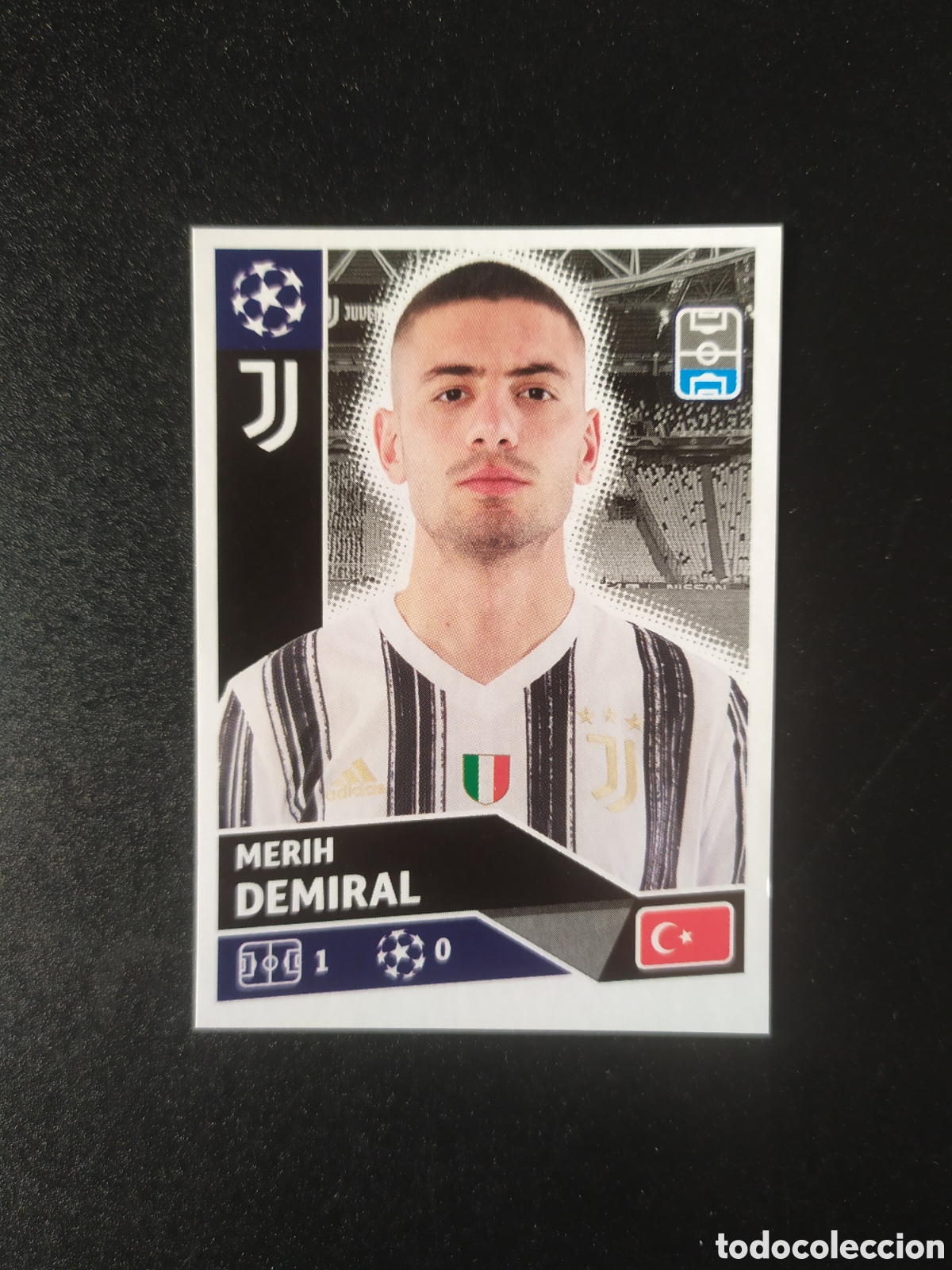Cromos de F&uacute;tbol: UEFA Champions League 2020 2021 20 21 stickers topps Demiral n&deg; 9 Juventus