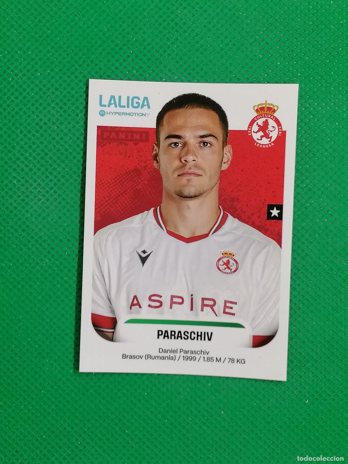 Fu&szlig;ball-Sticker: 170 PARASCHIV CULTURAL LEONESA ⚽ PANINI LIGA HYPERMOTION 25 26 2025 2026 ⚽