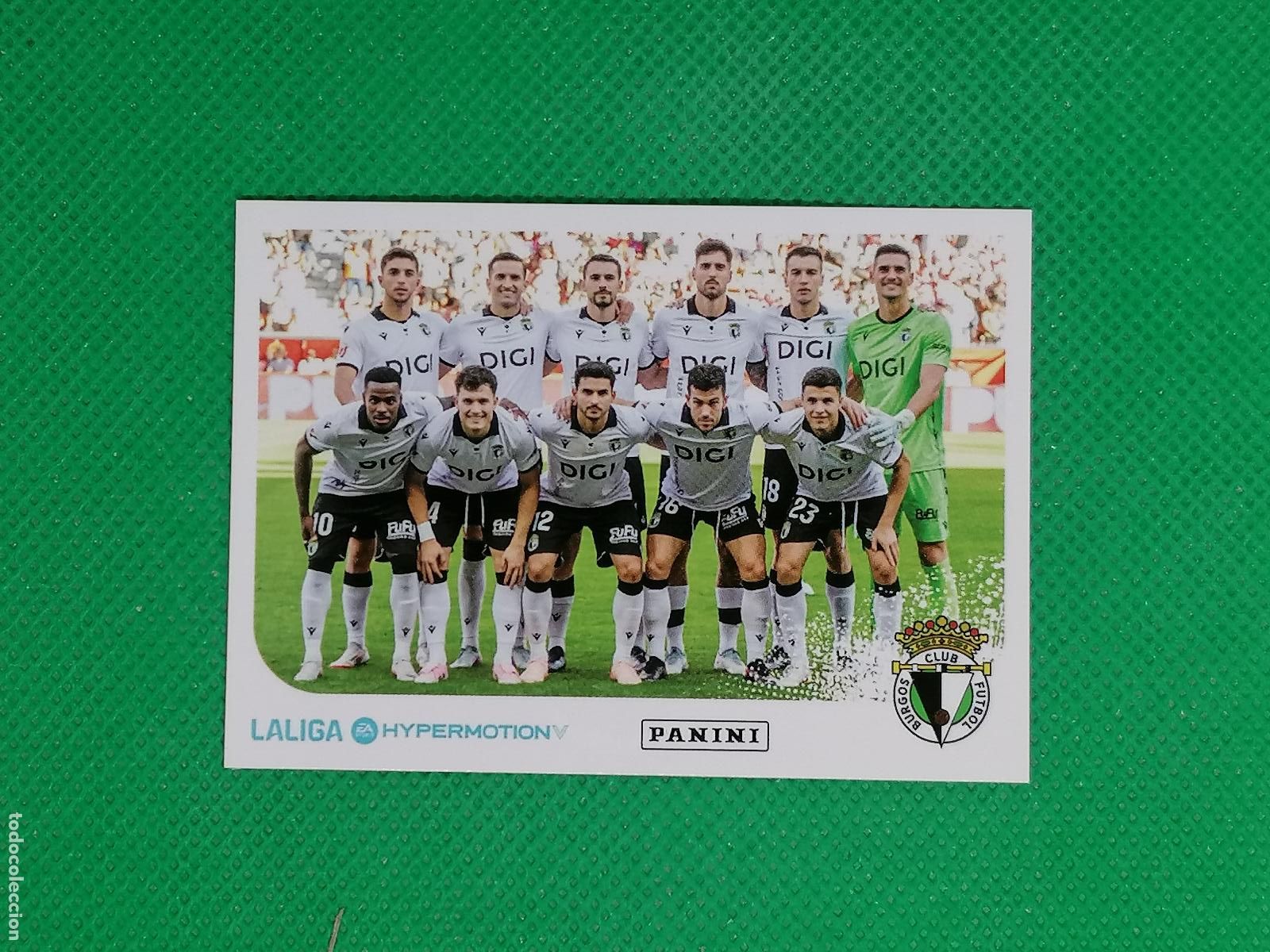 Fu&szlig;ball-Sticker: 60 EQUIPO PLANTILLA BURGOS ⚽ PANINI LIGA HYPERMOTION 25 26 2025 2026 ⚽