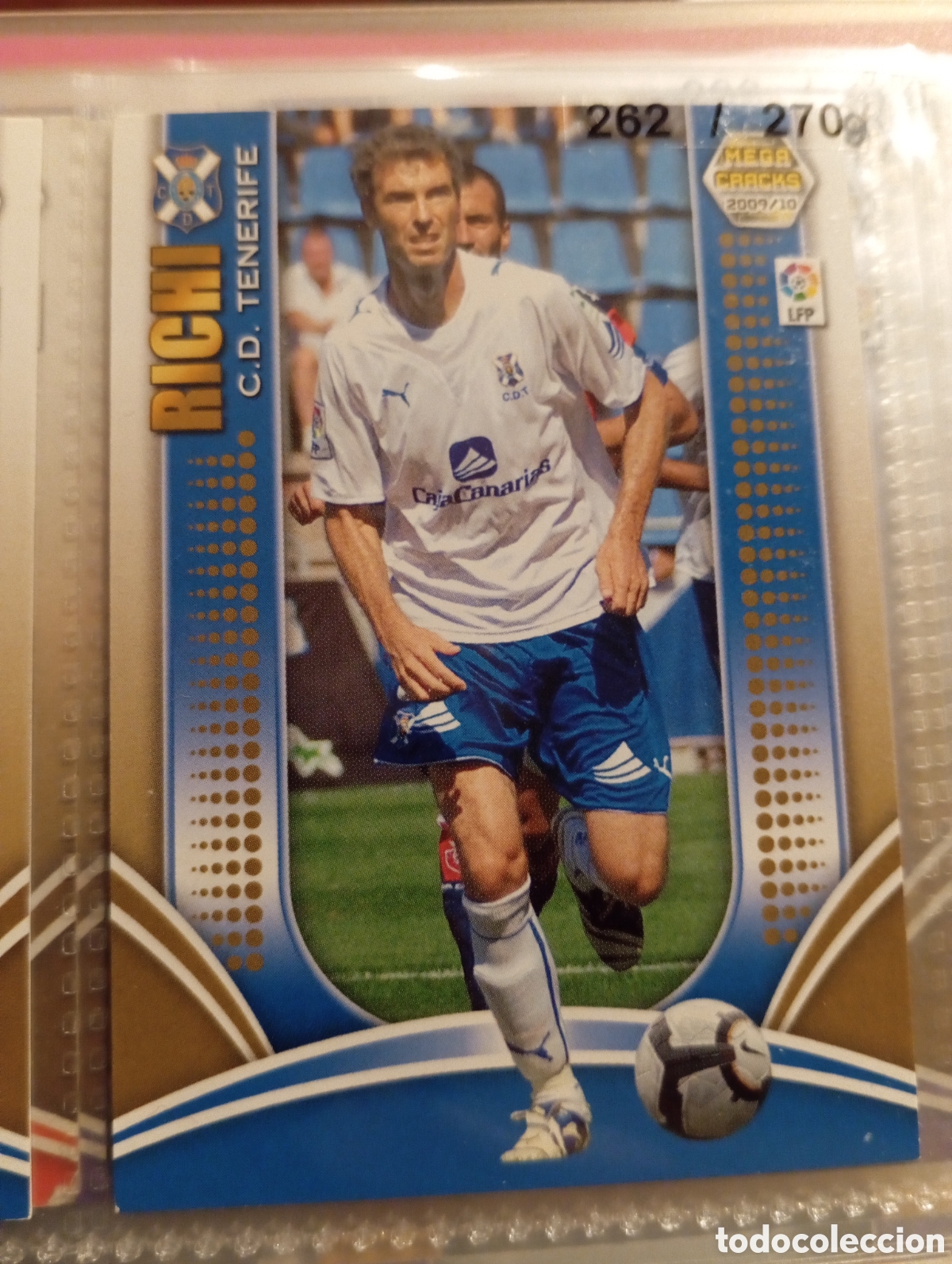 Cartes &agrave; collectionner de Football: RICHI CD TENERIFE Cromo ficha de futbol Megacracks 2009-2010 MGK 09-10 Liga Espa&ntilde;ola