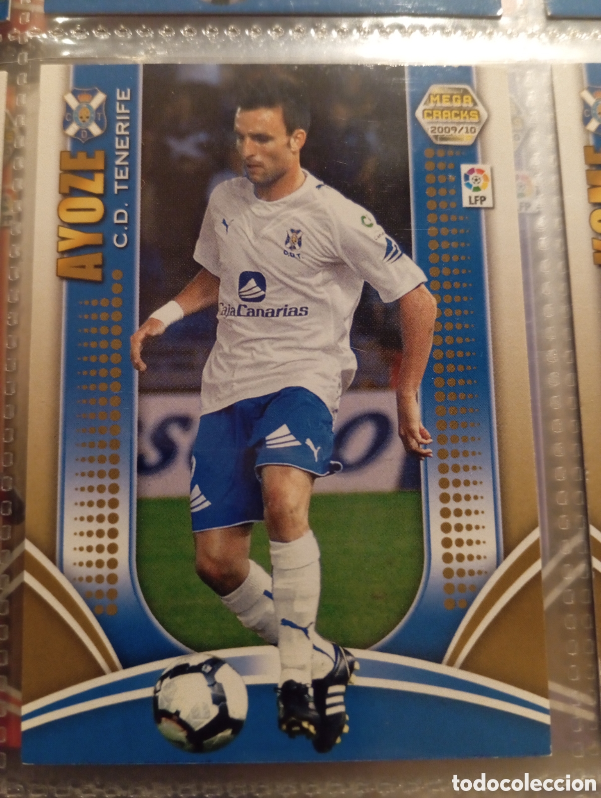 Cromos de Futebol: AYOZE CD TENERIFE Cromo ficha de futbol Megacracks 2009-2010 MGK 09-10 Liga Espa&ntilde;ola
