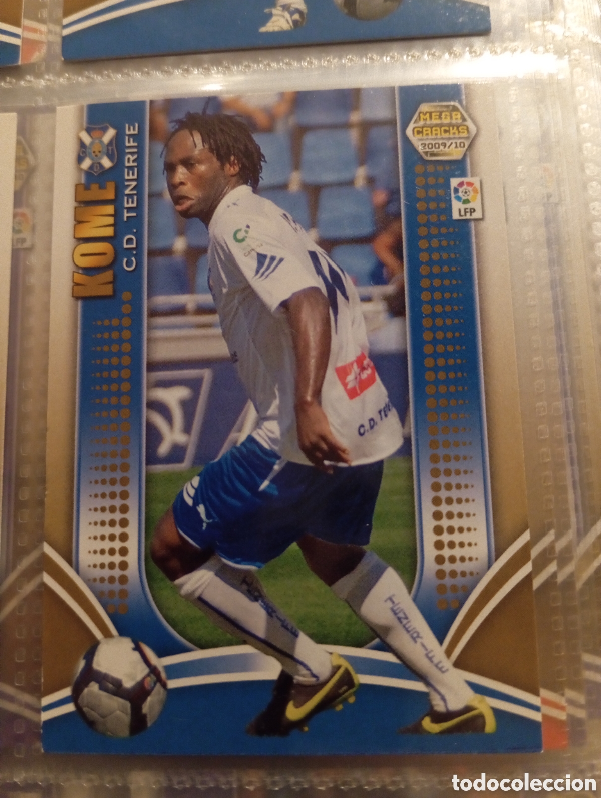 Cromos de Futebol: KOME CD TENERIFE Cromo ficha de futbol Megacracks 2009-2010 MGK 09-10 Liga Espa&ntilde;ola