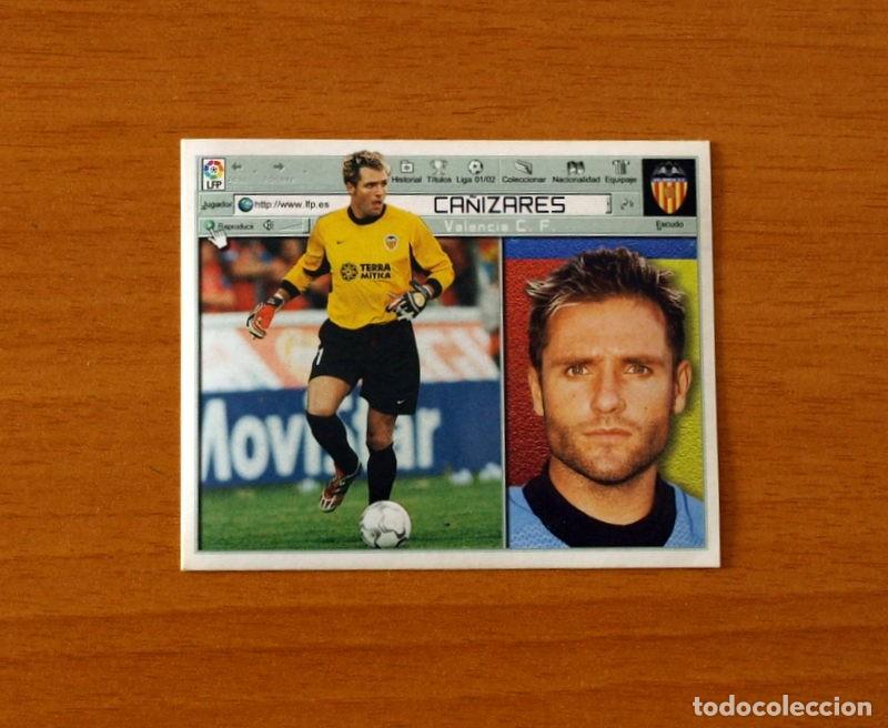 Cromos de F&uacute;tbol: Valencia - Ca&ntilde;izares - Ediciones Este Liga 2001-2002, 01-02 - Nunca Pegado