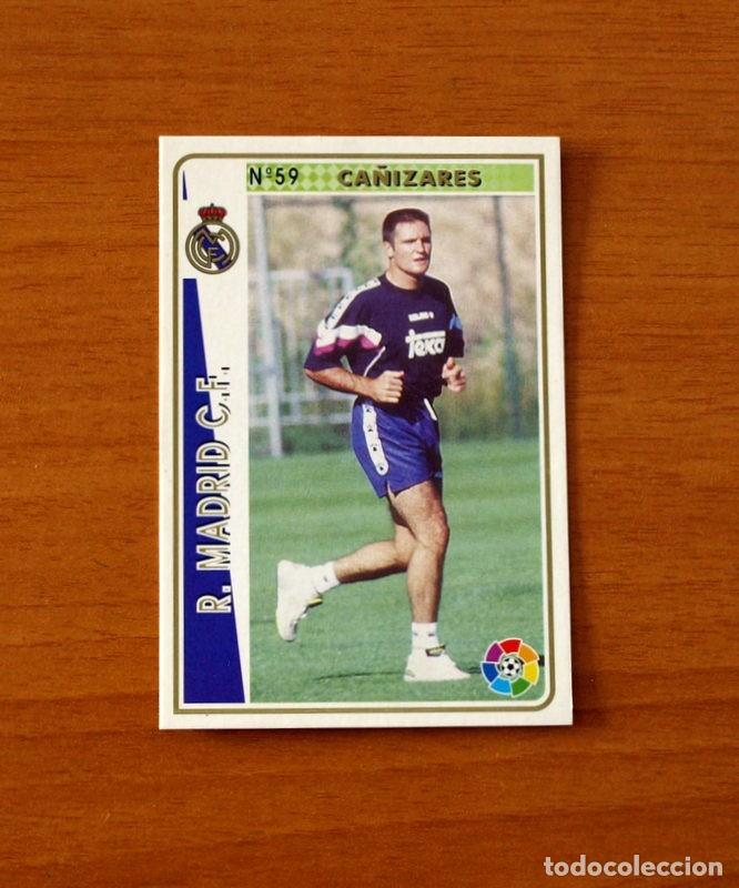 Cromos de F&uacute;tbol: Real Madrid -N&ordm; 59 Ca&ntilde;izares -Mundicromo Las Fichas de la Liga 1994-1995-94-95