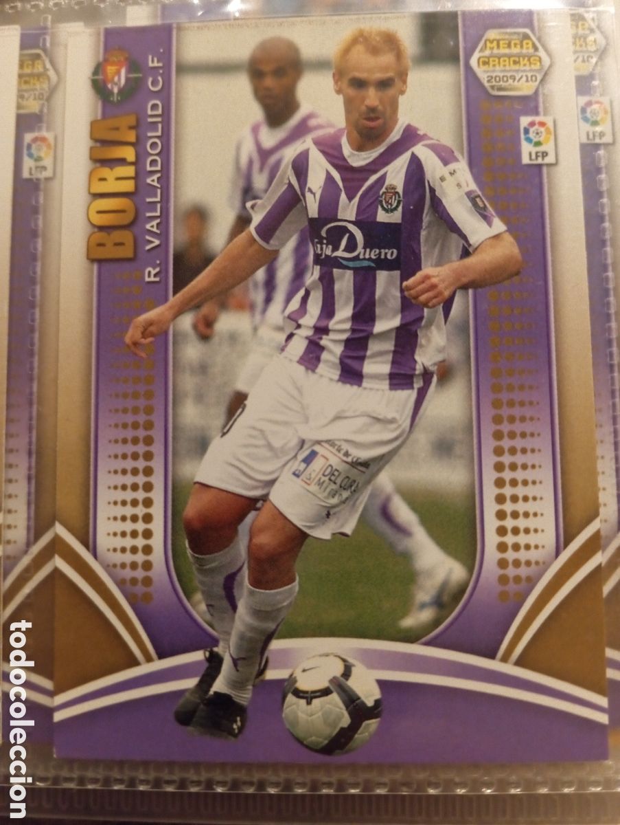 Cromos de F&uacute;tbol: BORJA R. VALLADOLID CF Cromo ficha de futbol Megacracks 2009-2010 MGK 09-10 Liga Espa&ntilde;ola