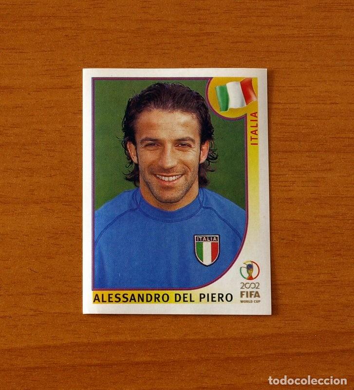 Cromos de F&uacute;tbol: Italia -N&ordm; 471 Alessandro Del Piero - Mundial Korea Jap&oacute;n 2002 - Editorial Panini - Nunca pegado