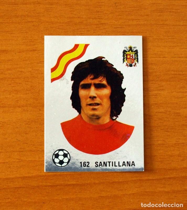 Cromos de F&uacute;tbol: Mundial Argentina 78 -Espa&ntilde;a, n&ordm; 162 Santillana-Plateado-Editorial Maga 1978-1979-78-79-Nunca pegado