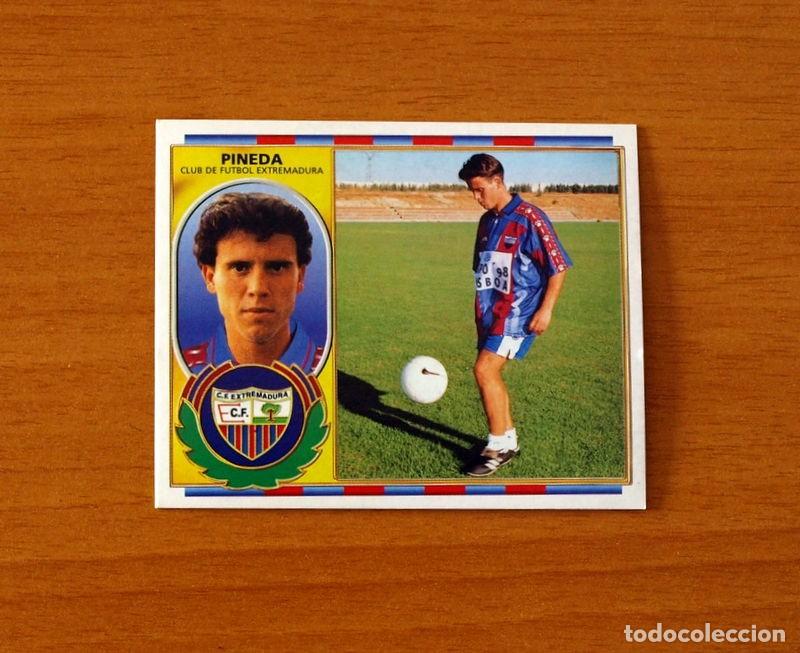 Cromos de F&uacute;tbol: Extremadura - Pineda - Coloca - Ediciones Este Liga 1996-1997, 96-97 - Nunca pegado