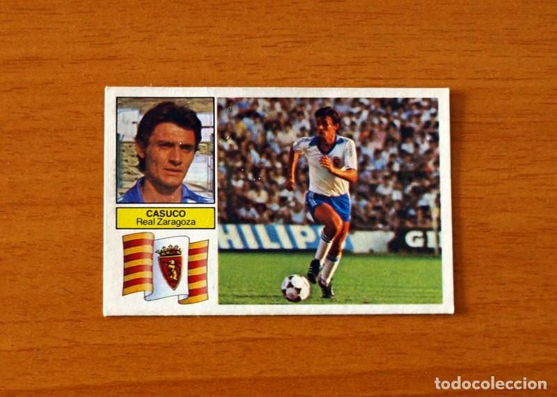 Cromos de F&uacute;tbol: Real Zaragoza - Casuco - Ediciones Este Liga 1982-1983, 82-83
