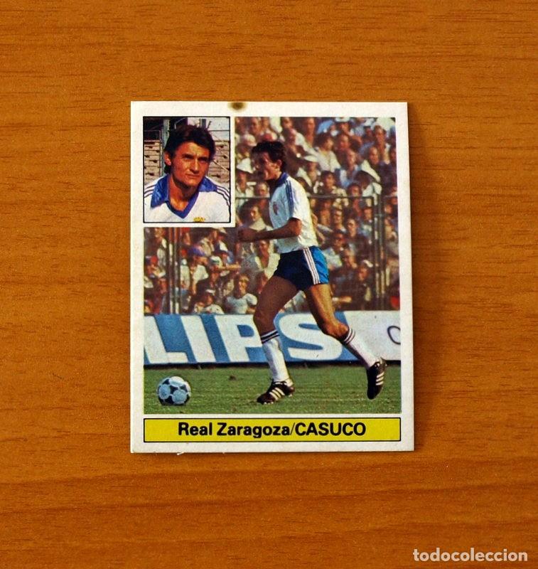 Cromos de F&uacute;tbol: Real Zaragoza - Casuco - Ediciones Este Liga 1981-1982, 81-82 - Nunca pegado