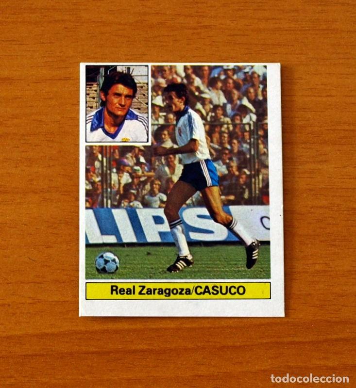 Cromos de F&uacute;tbol: Zaragoza - Casuco - Ediciones Este Liga 1981-1982, 81-82 - Nunca pegado